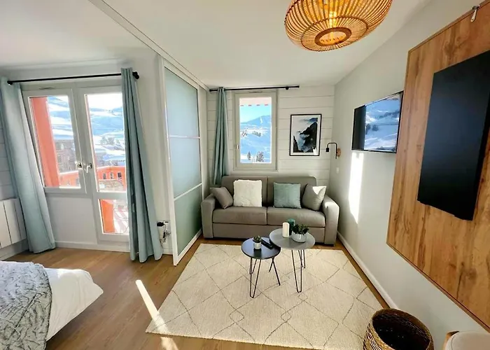 L'edelweiss, 2050m La Plagne, F2 De Gamme *